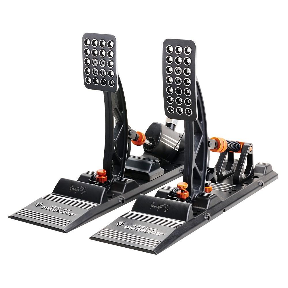 Asetek Invicta S‑Series bremse- og speederpedaler til PC billede