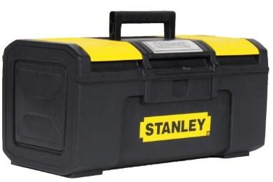 Stanley 1-79-218 værktøjskasse med lås - sort/gul, 59,5 cm billede