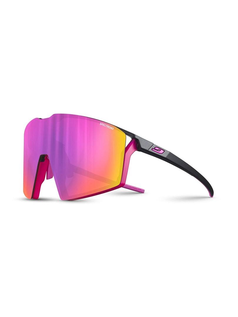 Julbo Edge sportsbrille – mat sort/pink billede