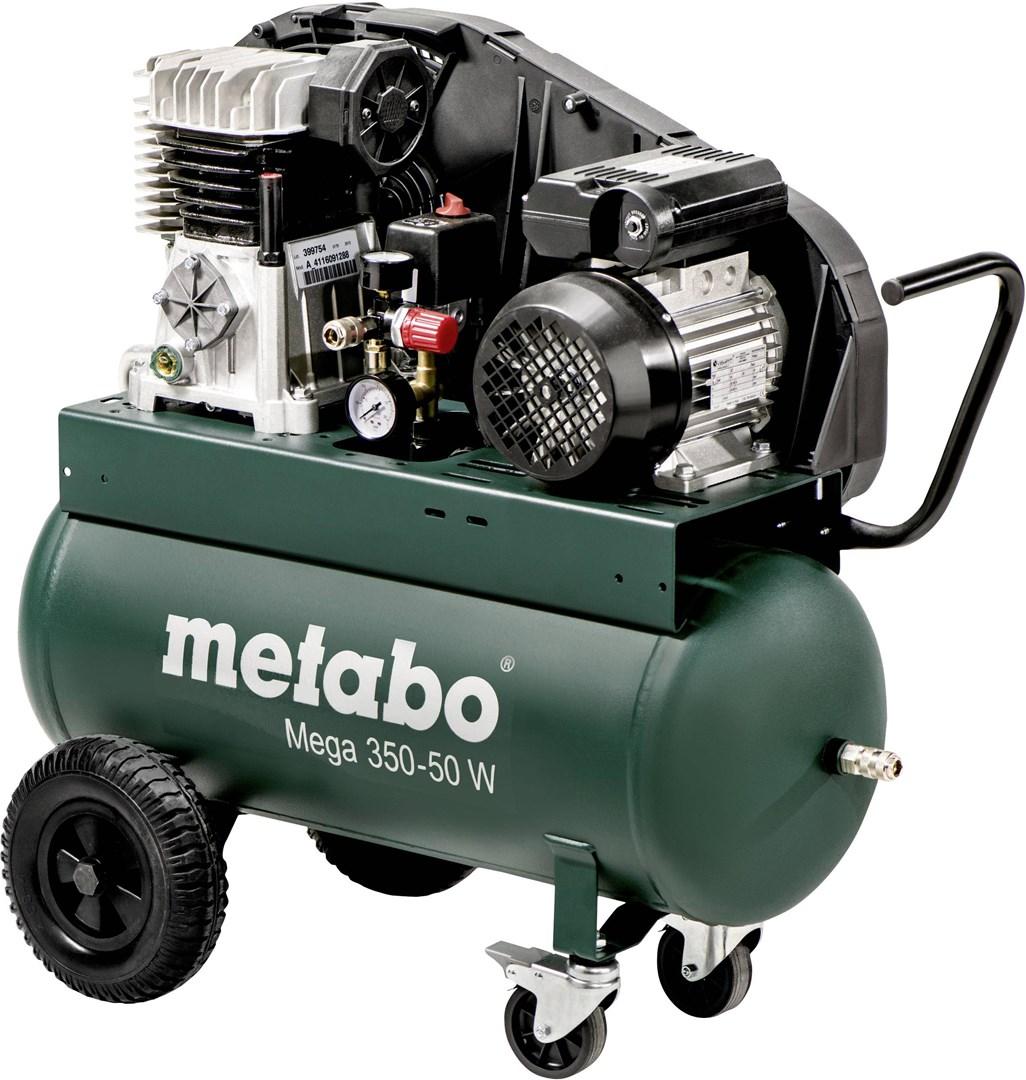 Metabo Mega 350-50 W kompressor - mobil 50 l billede
