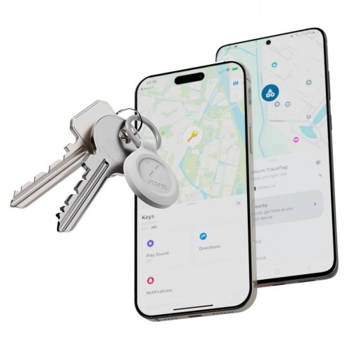 Xtorm XTAG2GA10 - Smart nÃ¸glering GPS-tracker (3-pak) - Hvid