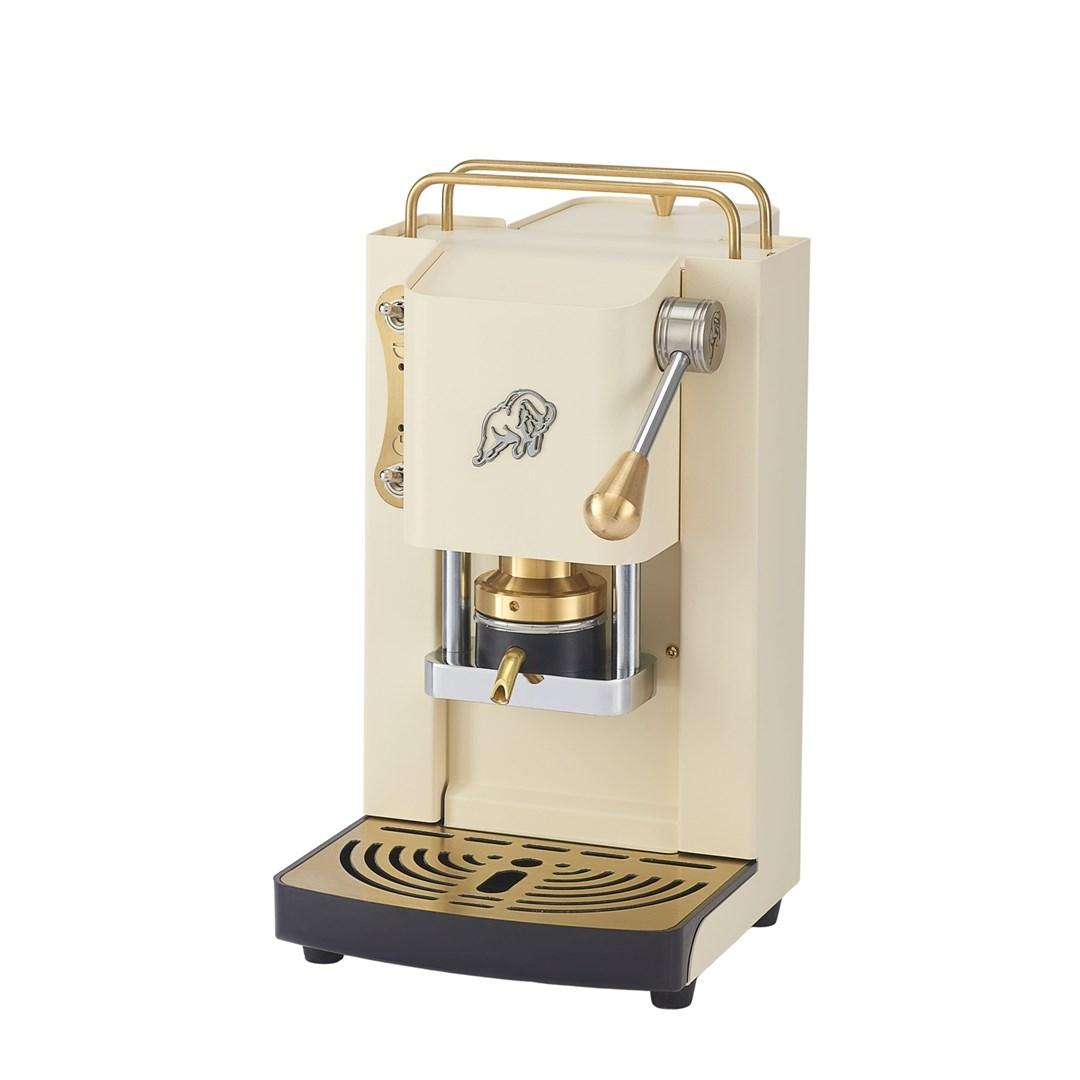 FABER Pro Essential - Old British Heritage, ivory/brass espressomaskine billede