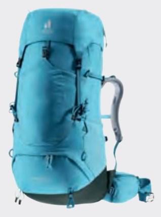 Deuter Aircontact Lite 45 + 10 SL vandrerygsæk - Blå billede