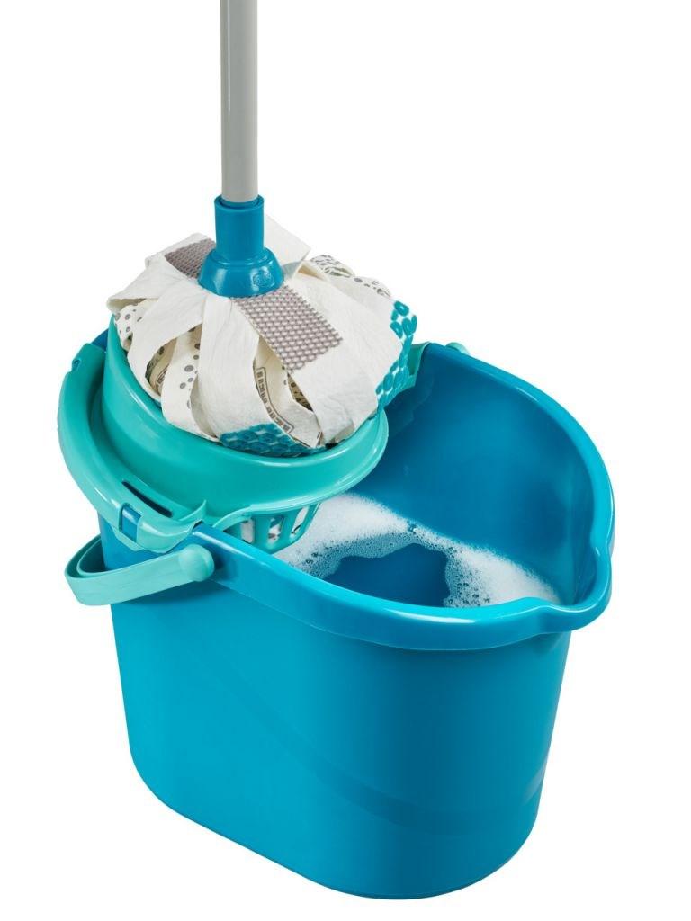 LEIFHEIT Power mop – gulvmoppe med spand, 12 l billede