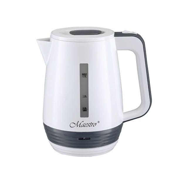 Maestro MR-033 elkedel 1,7 l - 2.200 W, hvid billede