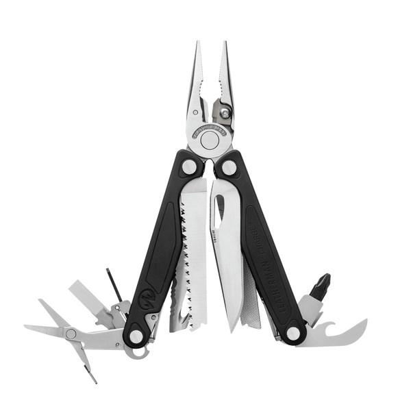 Leatherman Charge+ multitool – lommemodel med 19 værktøjer, sort/rustfrit stål billede