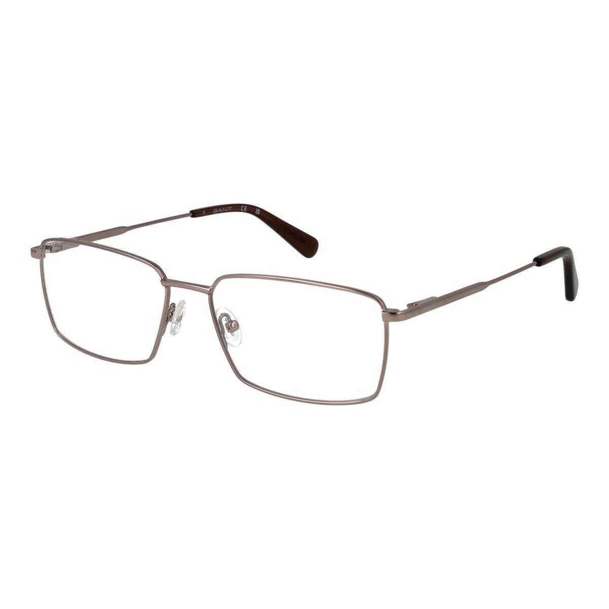 Gant GA50041 57036 brillestel - herre, rektangulær metalramme billede