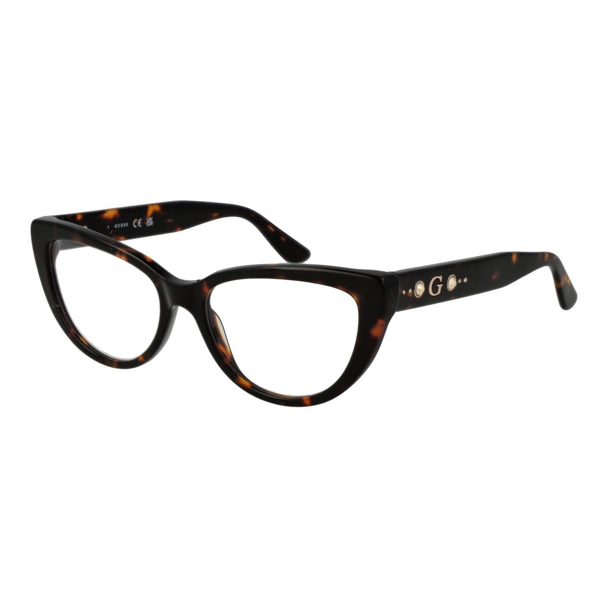 Guess GU50175 52052 brillestel - dame, katteøje, brunspættet billede