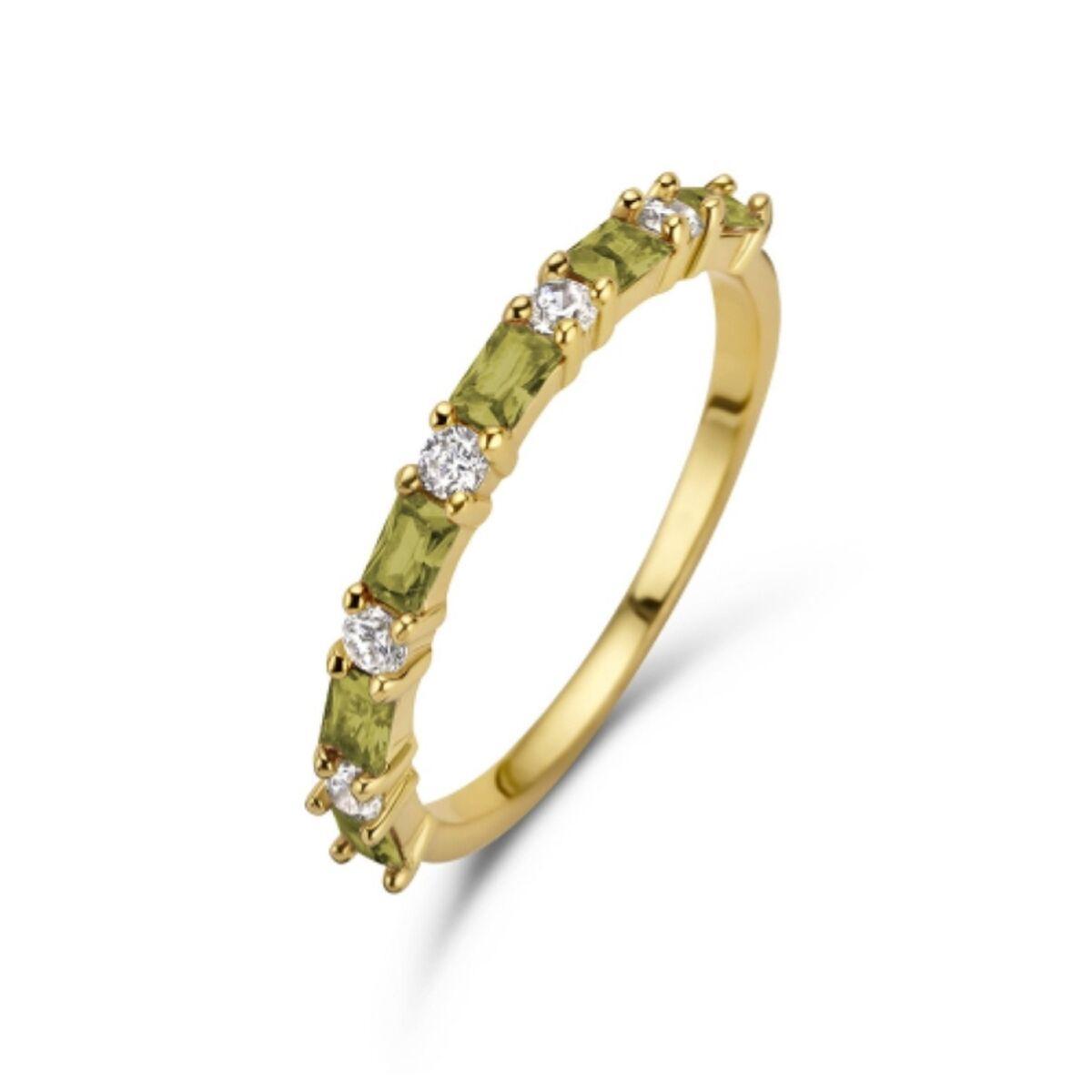 New Bling ring til kvinder 9NB-0961-54 - gylden, str. 14 billede