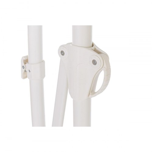 Parasol - hvid 250 x 250 cm med LED