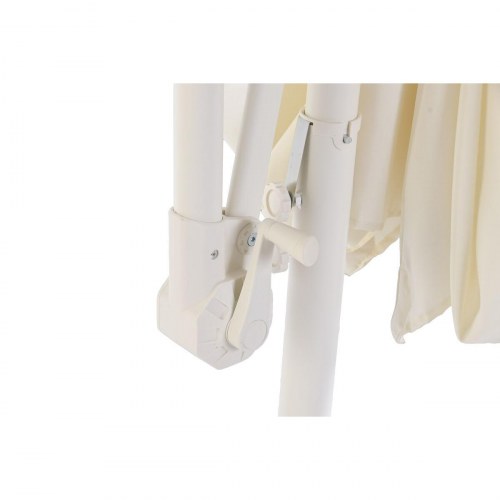 Parasol - hvid 250 x 250 cm med LED