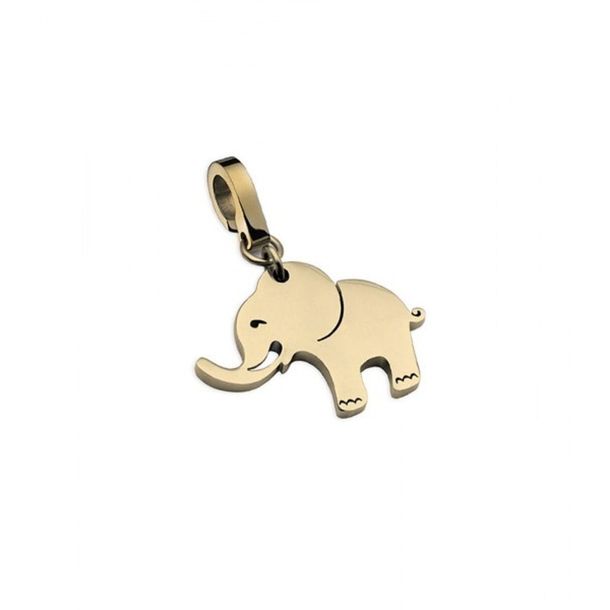 One Jewels OJEBC526Y-L vedhæng - gylden elefant billede