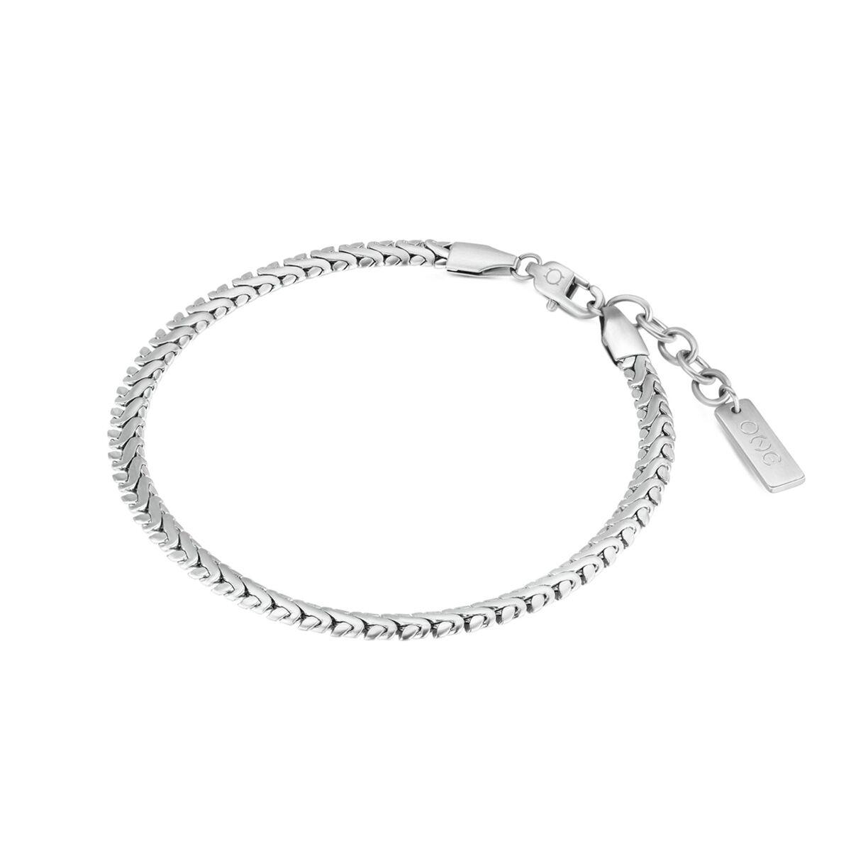One Jewels OAMB6101SS-L armbånd til mænd - sølvfarvet billede