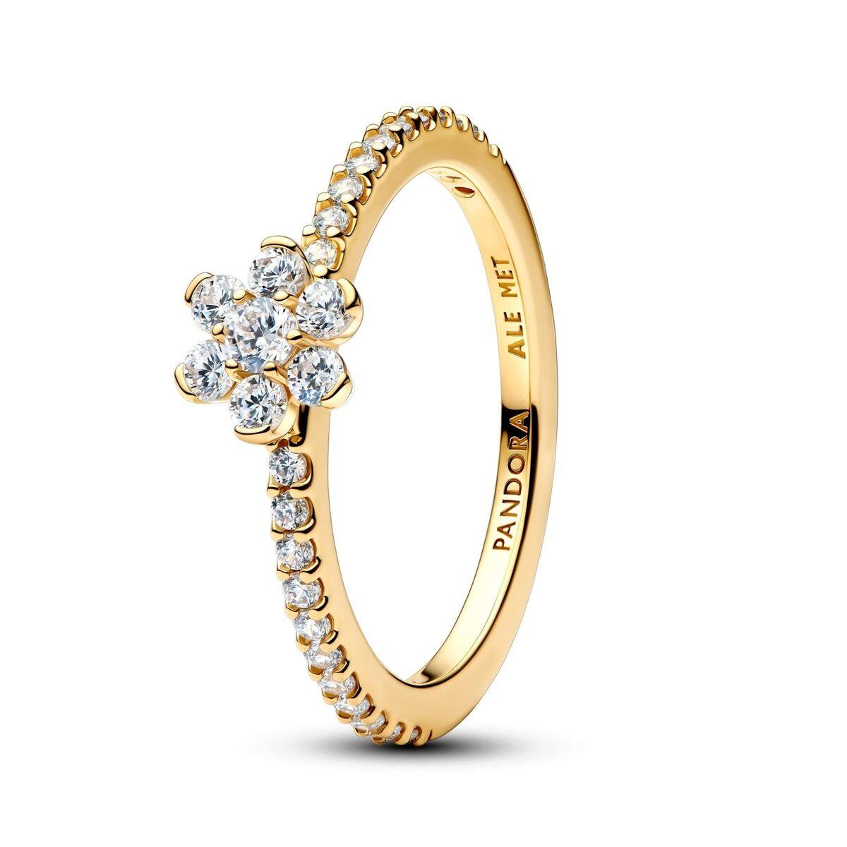 Pandora ring til kvinder 164499C01-52 - gylden, str. 12 billede