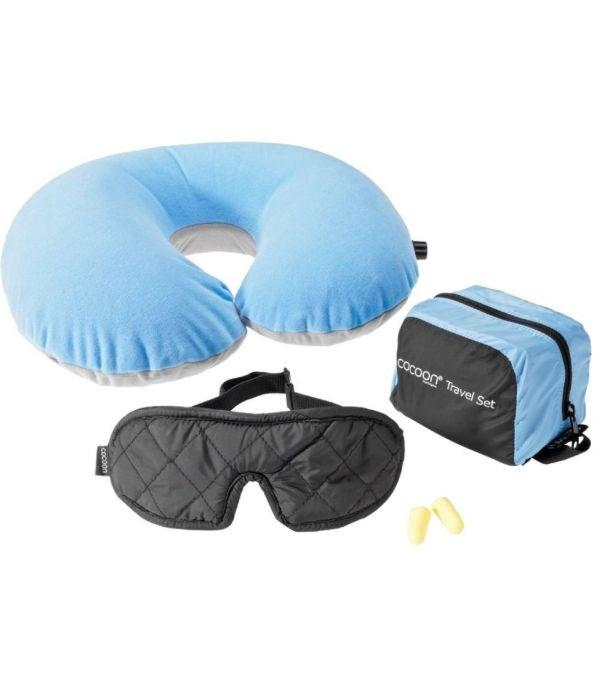 COCOON Travel Set - rejsekit med 3 dele, lyseblå/sort billede