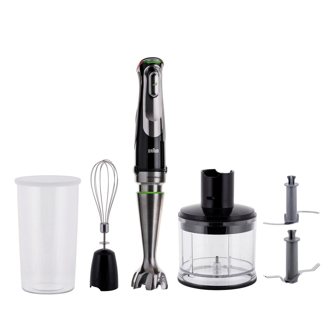 Braun MultiQuick 9 MQ 9135XI stavblender 0,6 l - 1.200 W, sort/rustfrit stål