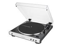 Audio-Technica AT-LP60XBT pladespiller - sort/hvid med Bluetooth