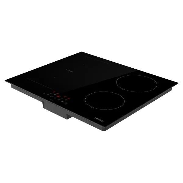 Induktionskogeplade MPM 60 cm - 3 zoner, touch billede