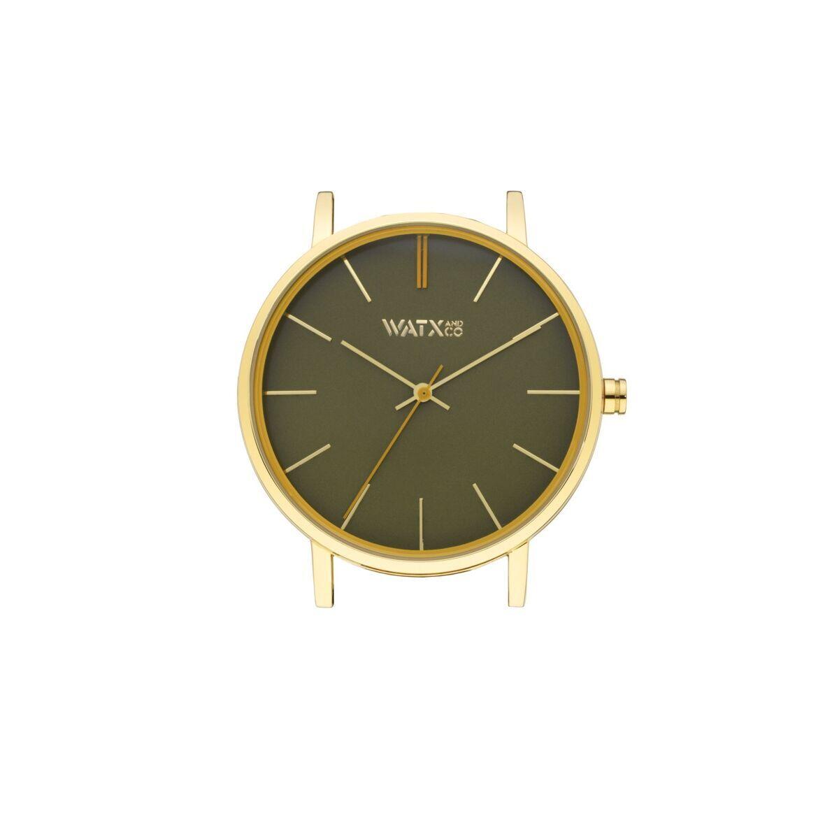 Watx & Colors WXCA3015 dameur - grøn/guld, 38 mm billede