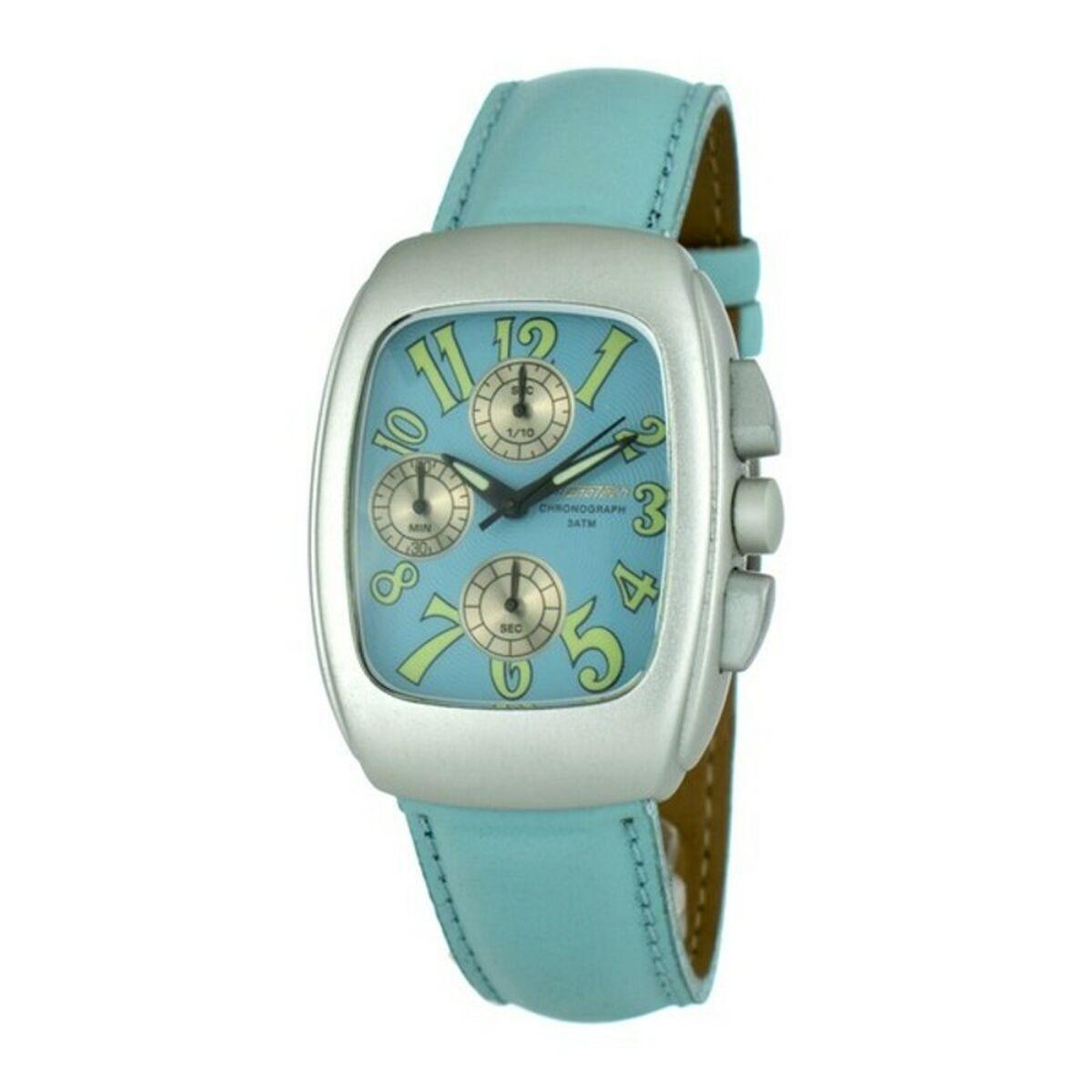 Chronotech CT7359-01 unisex armbåndsur - automatisk kronograf, Ø 36 mm billede