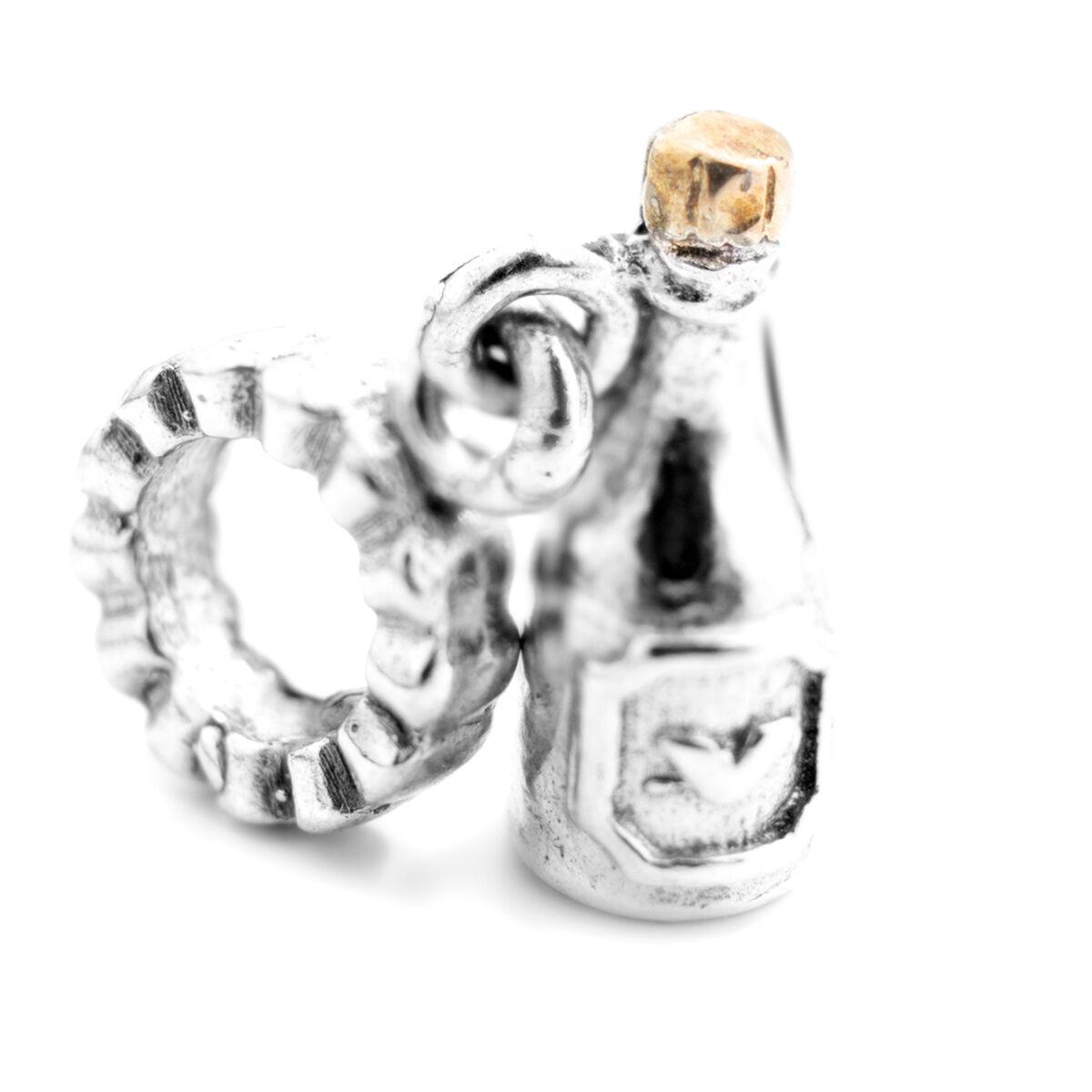 VMF0011-10 charm - sterling sølv, sølvfarvet billede