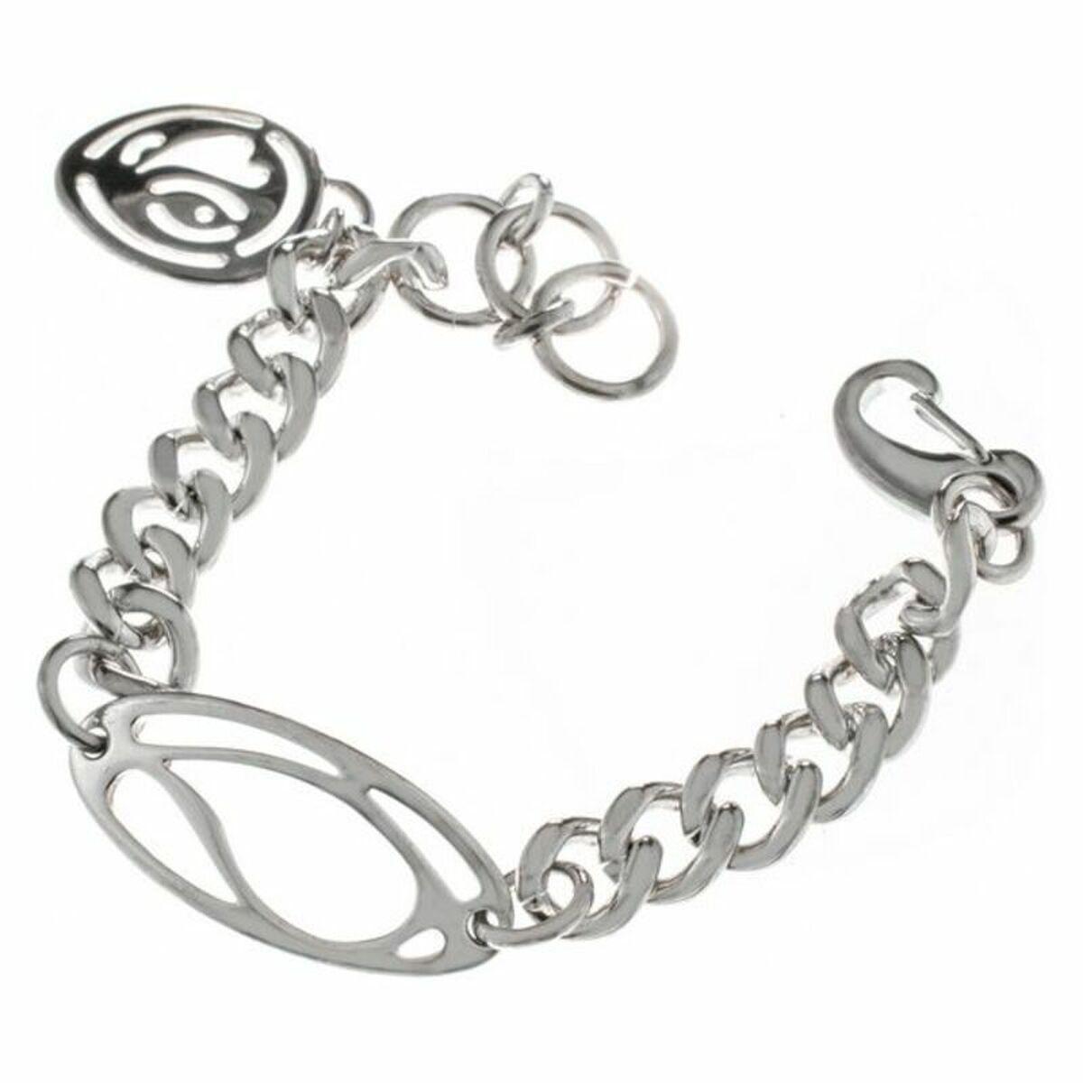 Armbånd 1B8F056 - sølvfarvet metal, 20 cm billede