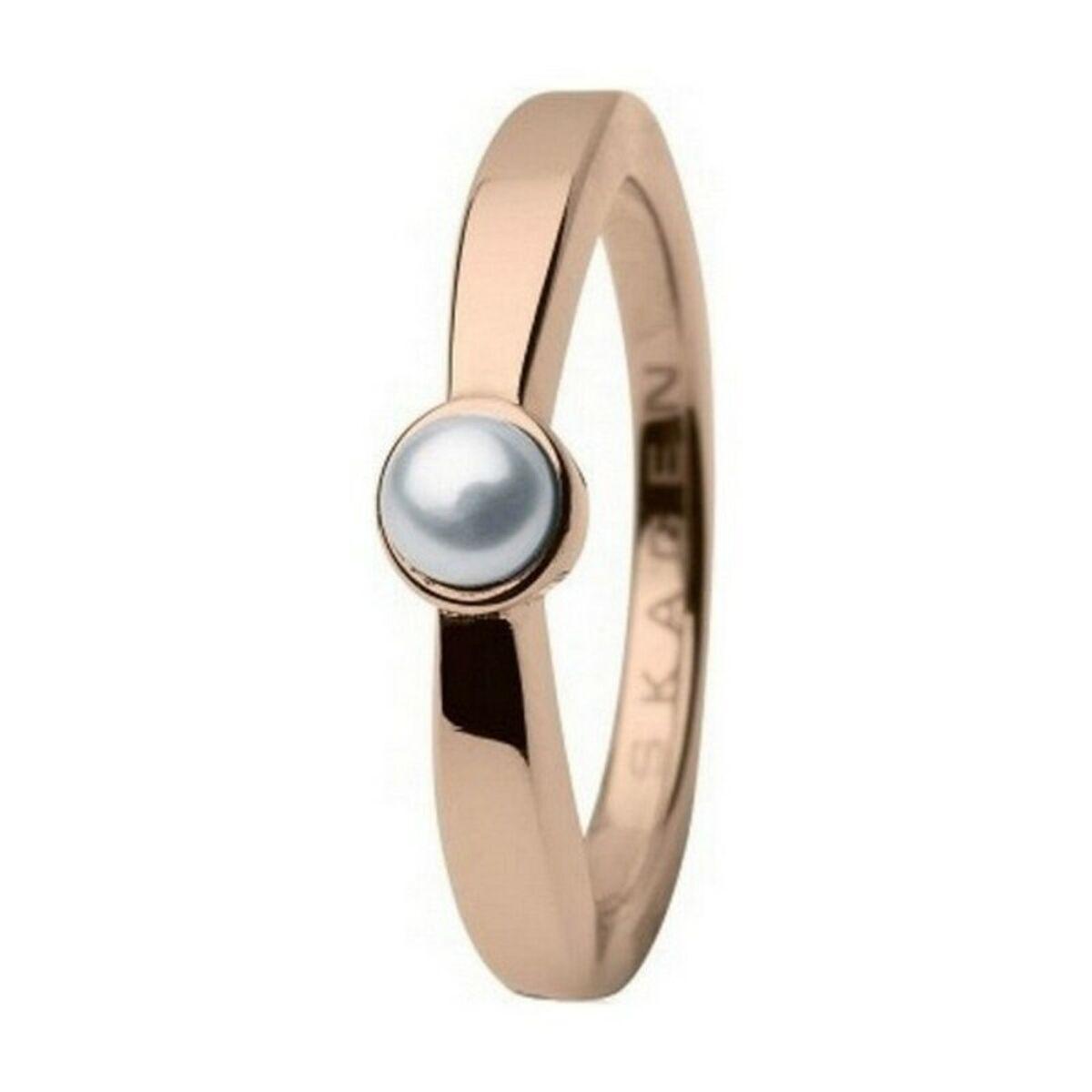 Skagen JRSR032SS5 ring til kvinder - rosaguld, str. 10 billede