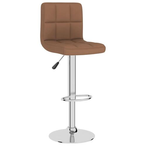 Barstole 2 stk. stof brun