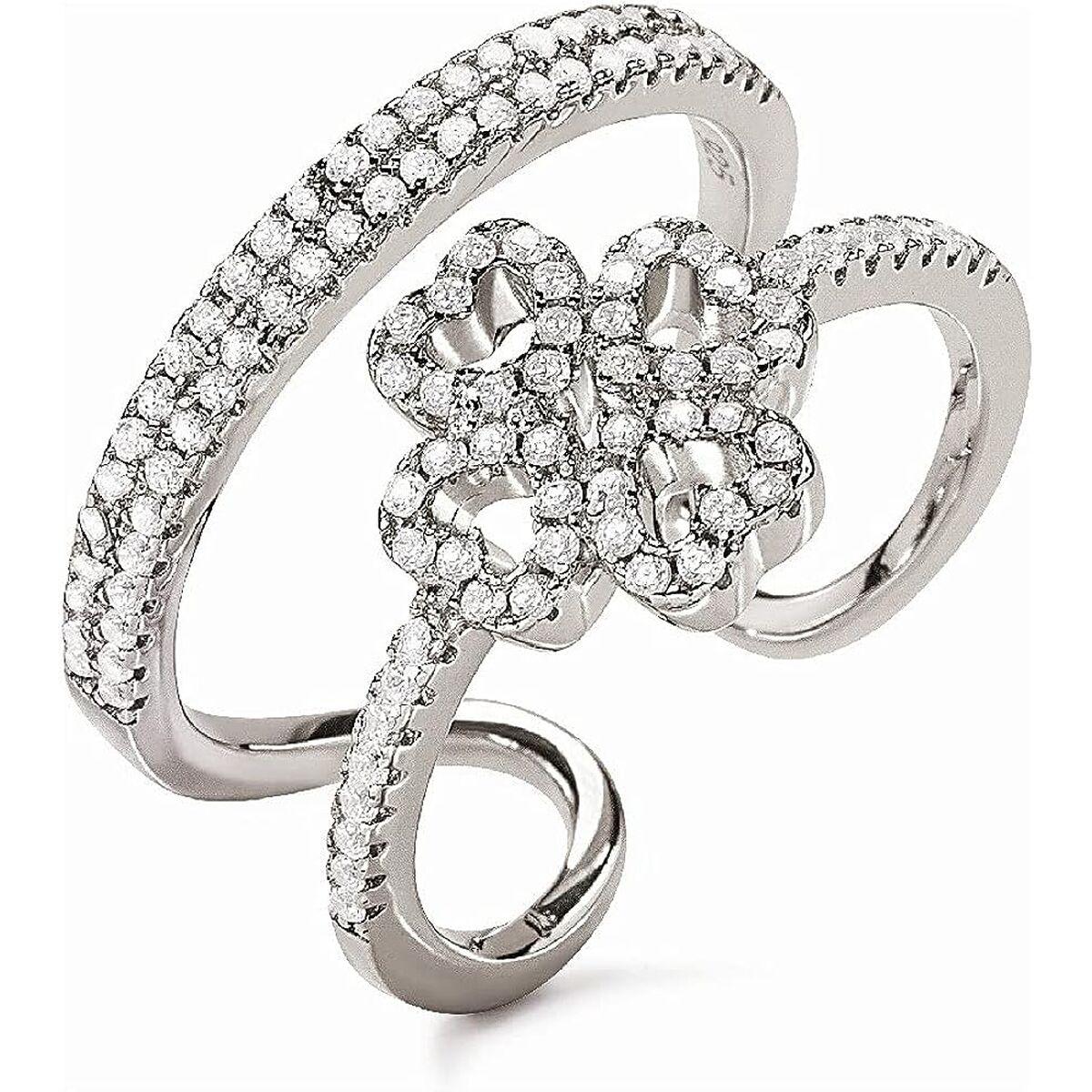 3R17S015C ring i sterling sølv - sølvfarvet billede