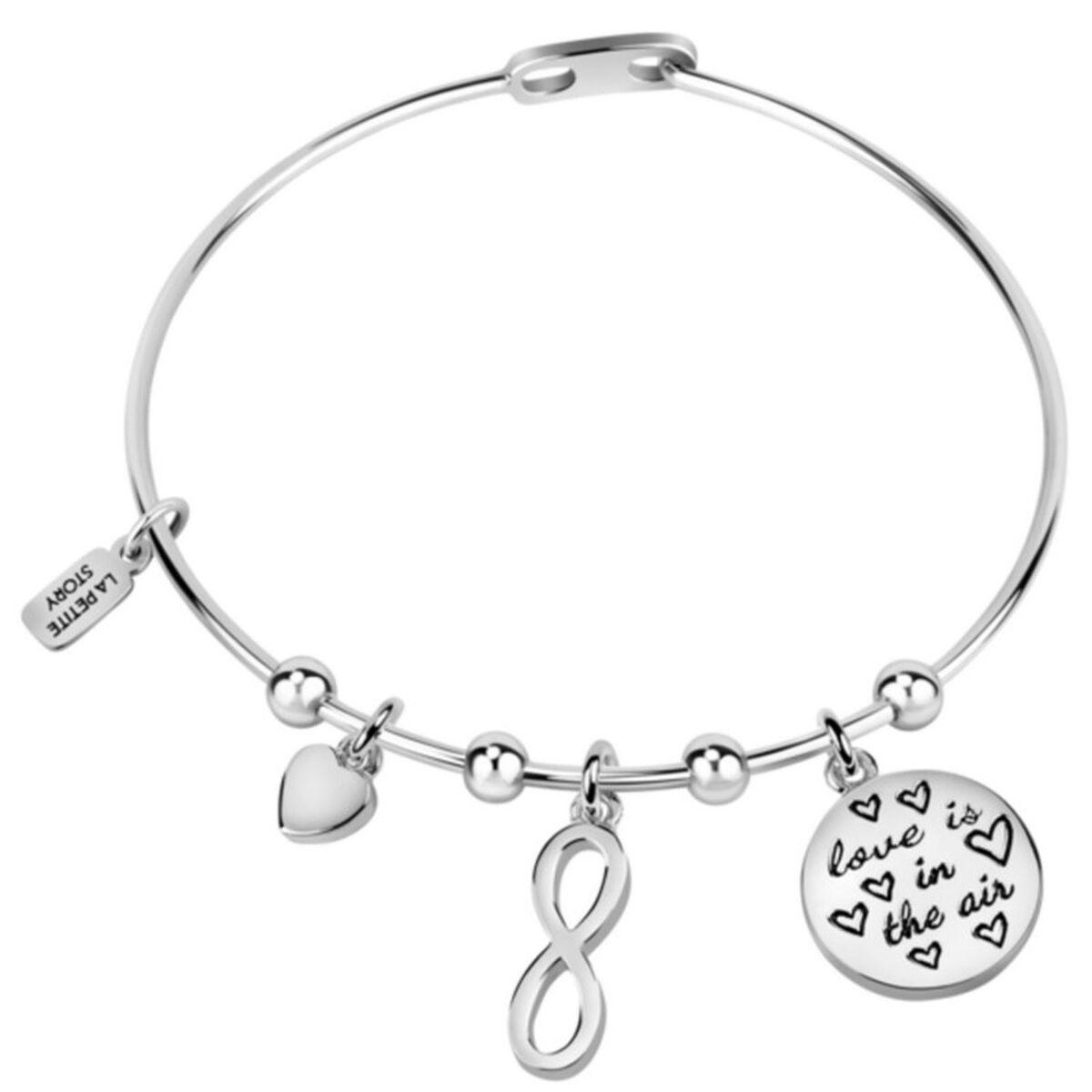 La Petite Story LPS05ASD01 armbånd til kvinder - rustfrit stål, grå billede