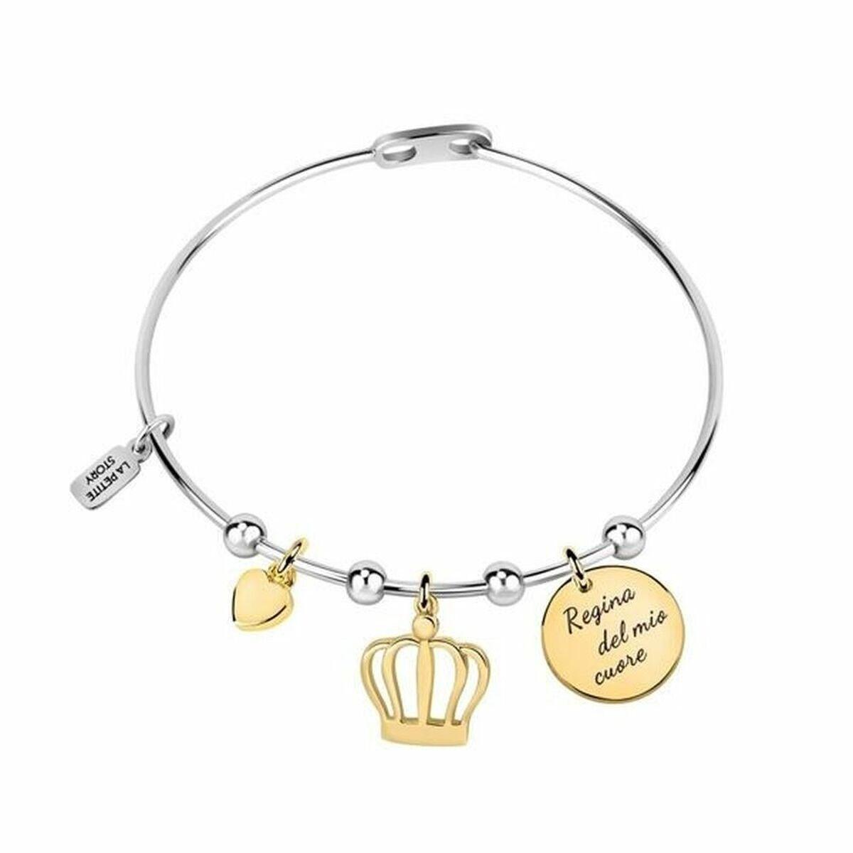 La Petite Story LPS05ASD06 armbånd til kvinder - grå, stål/metal billede