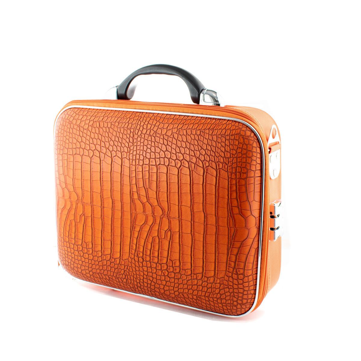 Bombata E00796-13 håndbagage kuffert - orange, syntetisk læder 37 × 30 × 15 cm billede