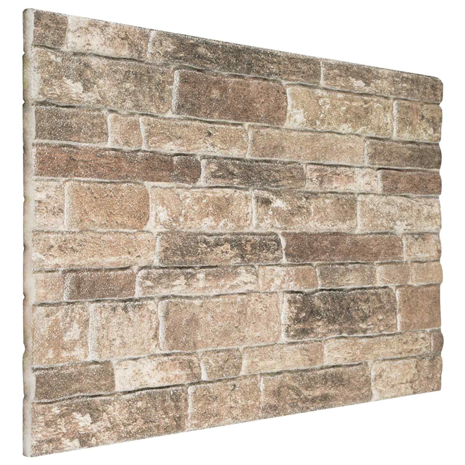 Vægpaneler 10 stk Flerfarvet 100 x 50 cm EPS Skum billede