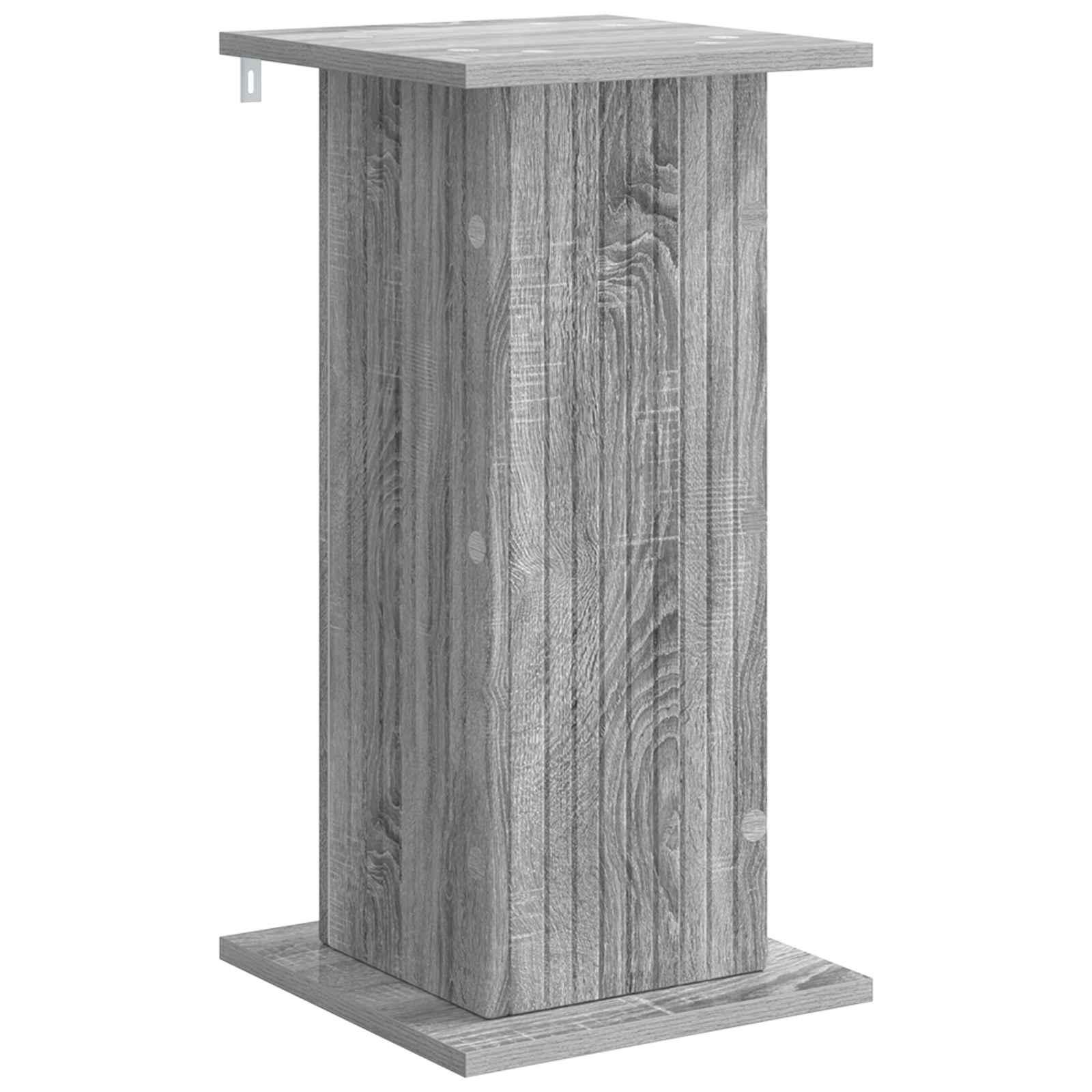 Planteholder i grå sonoma-eg 30,5 × 30 × 60,5 cm - konstrueret træ