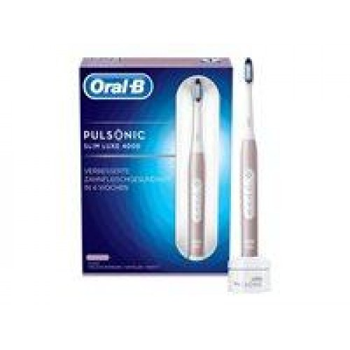 Oral-B Pulsonic Slim Luxe 4000 – elektrisk tandbørste, platin