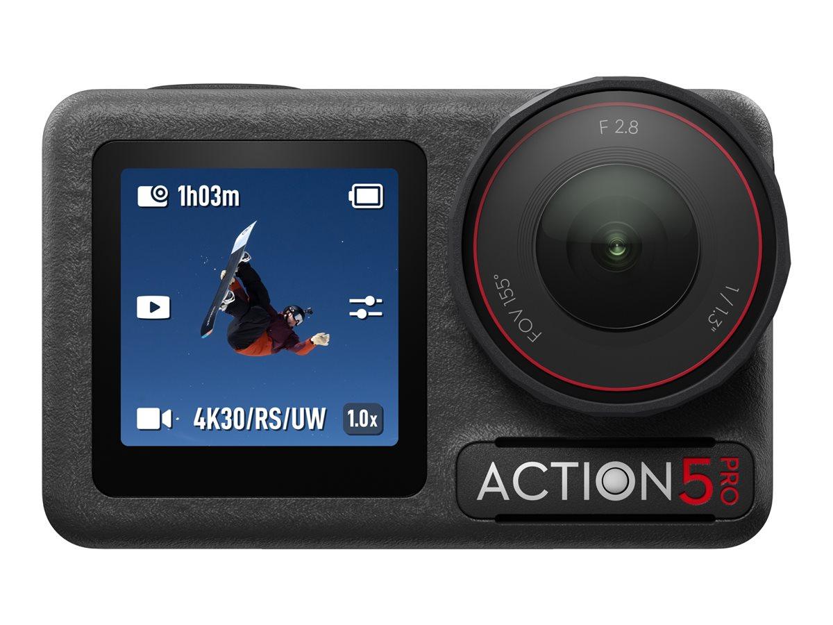 DJI Osmo Action 5 Pro Standard Combo actionkamera – sort