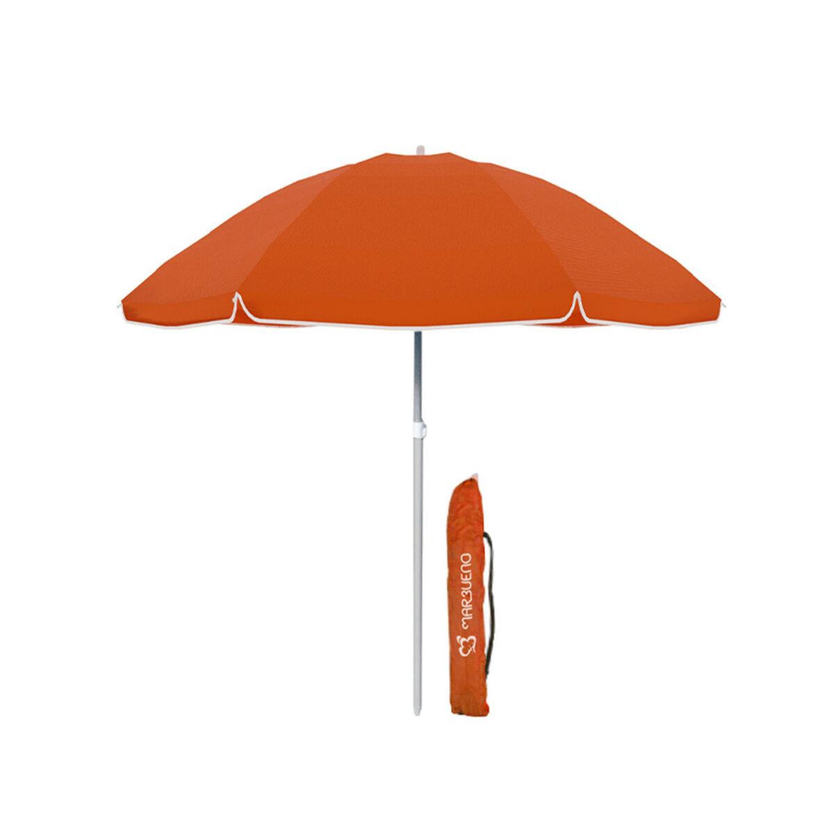 Marbueno solskærm/parasol Ø 180 cm - orange billede