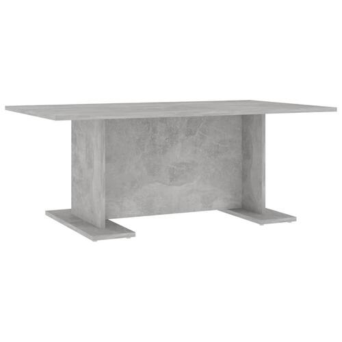 Sofabord 103,5x60x40 cm konstrueret træ betongrå