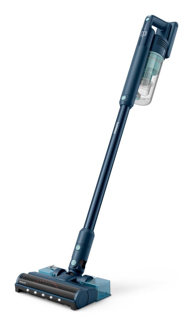 Philips 5000 Series XC5141/01 ledningsfri skaftstøvsuger - tør og våd, grøn/salvie billede