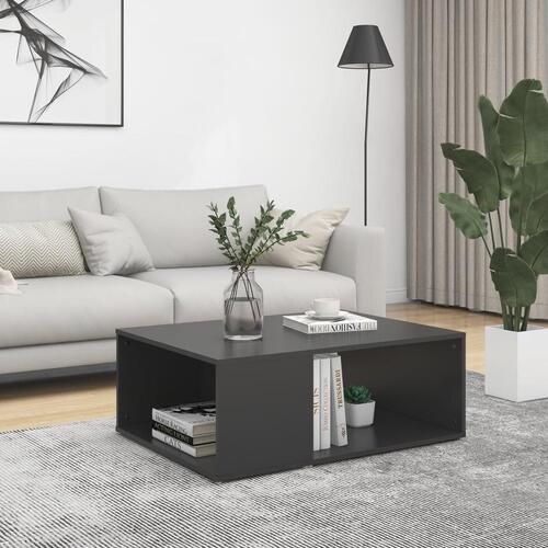 Sofabord 90x67x33 cm konstrueret træ grå