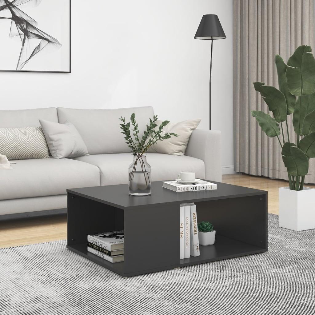 Sofabord 90x67x33 cm konstrueret træ grå