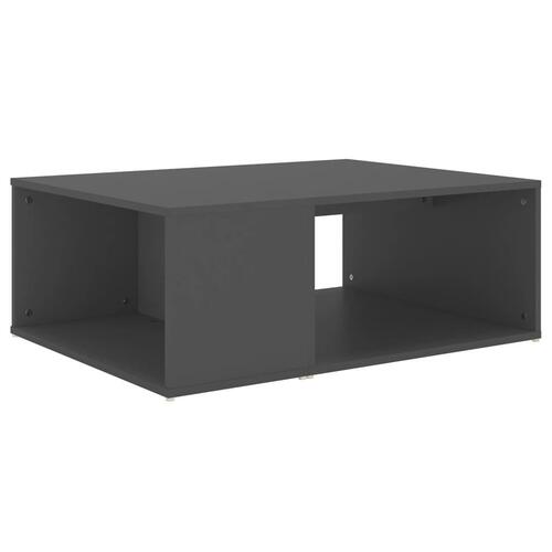 Sofabord 90x67x33 cm konstrueret træ grå