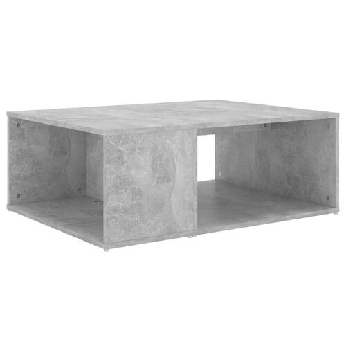 Sofabord 90x67x33 cm konstrueret træ betongrå