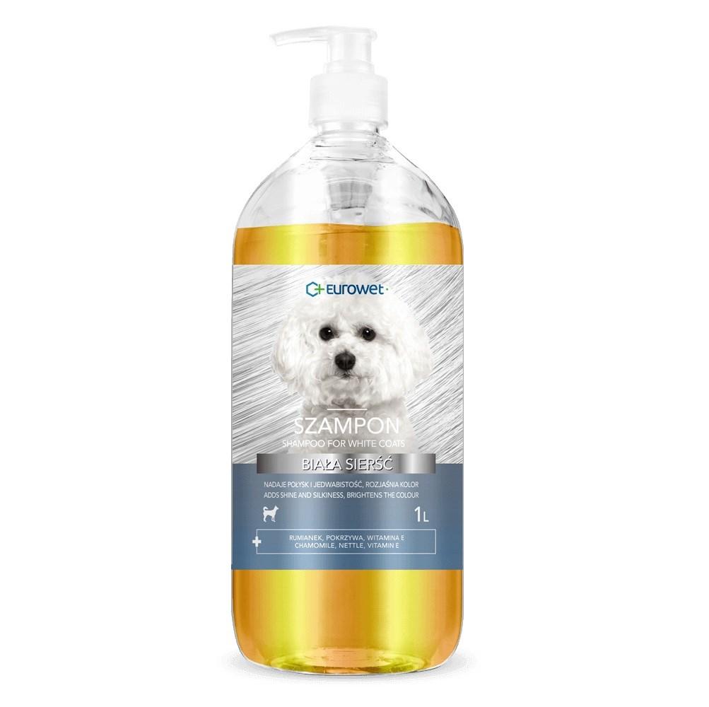 EUROWET Hvid pels - hundeshampoo 1 l billede