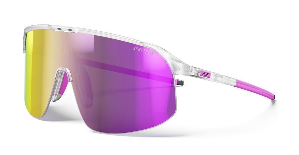 Julbo DENSITY cykel- og multisport solbrille L - pink/transparent billede