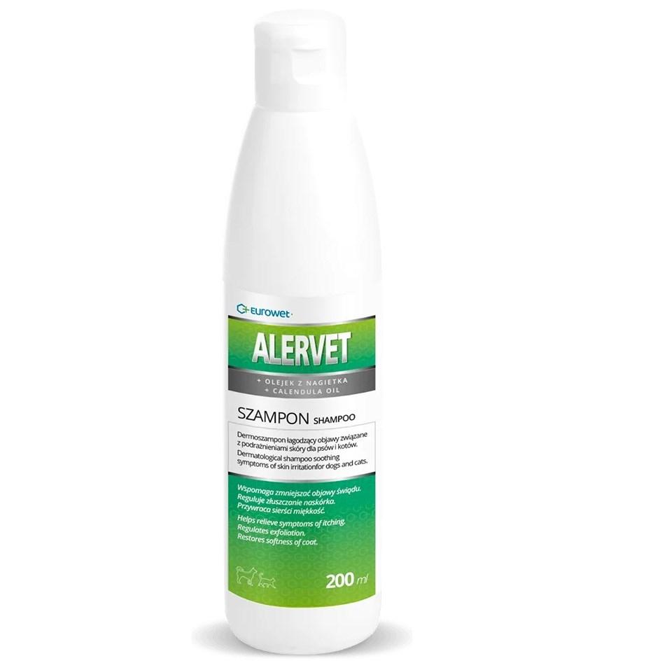 EUROWET Alervet – shampoo til hunde og katte, 200 ml billede