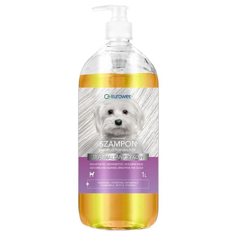 EUROWET Maltese - hundeshampoo til hvide/langhårede - 1 l billede