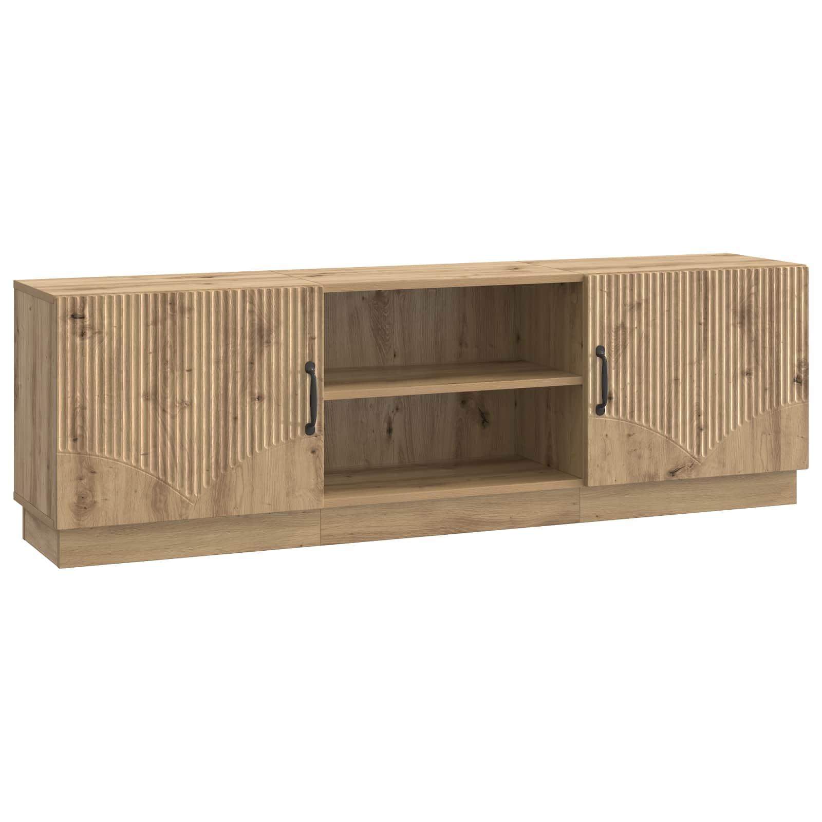 TV-skab Artisan-eg 150 x 31 x 47 cm Konstrueret træ billede