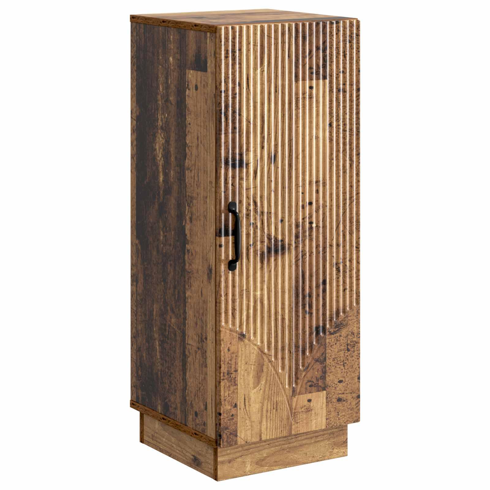 Sidebord Gammelt træ 33 x 34,5 x 87 cm Konstrueret træ billede