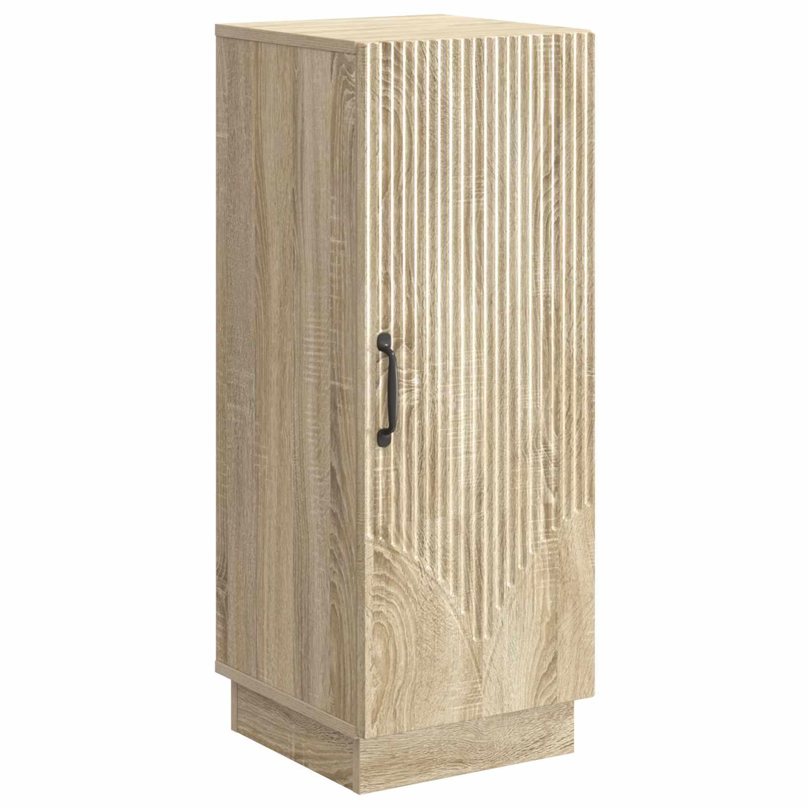 Sidebord Sonoma-eg 33 x 34,5 x 87 cm Konstrueret træ billede